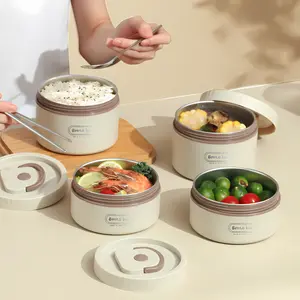 Portable stainless steel bento lunch box set, three-tier large-capacity food containers with insulated carry bag and lid cutlery, reusable lunch storage for adults and kids—ideal for school, picnics, camping, work, travel, and gifts.