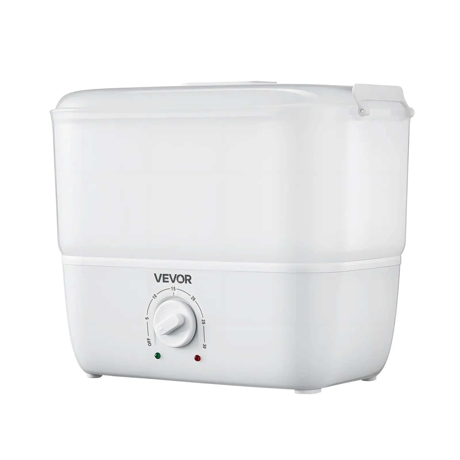 【SummerFinds】VEVOR Hot Towel Warmer, 1.1 gal Small Towel Steamer with Clip & Indicator, Holds 12-15 Towels, Portable Facial Warmer Quickly Heats Up in 5 Minutes, for Spa, Barber, Manicures, Massage, Salon, White