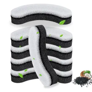 12pcs Pet Water Fountain Filter, Cat & Dog Replacement Filters, Compatible with Df30/10 and Wf060, Ideal for Dogs & Cats