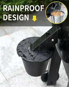 Upgraded Grease Bucket for Traeger & Silicone Liner, Grill Accessories for Traeger, Pit Boss, Z Grills, Recteq & More, Replacement Smoker Accessories for Traeger Grill Grease Bucket