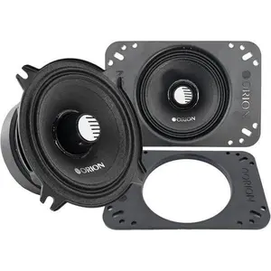 ORION CM454 High-Efficiency Car Audio Midrange Bullet Speaker - 4-Ohm, 4" (4X6"), 100W RMS, 400W MAX, Conversion Function