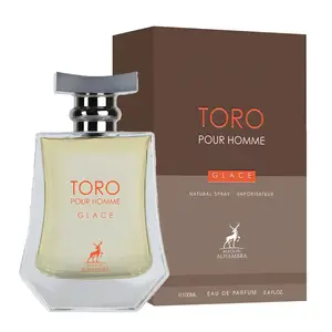 Maison Alhambra Toro Pour Homme Glace for Men Eau de Parfum Spray, 3.4 Ounce