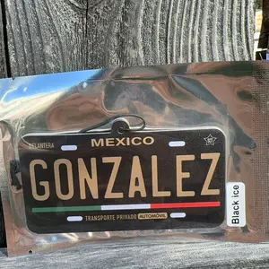 Apellidos decorative rear view mirror