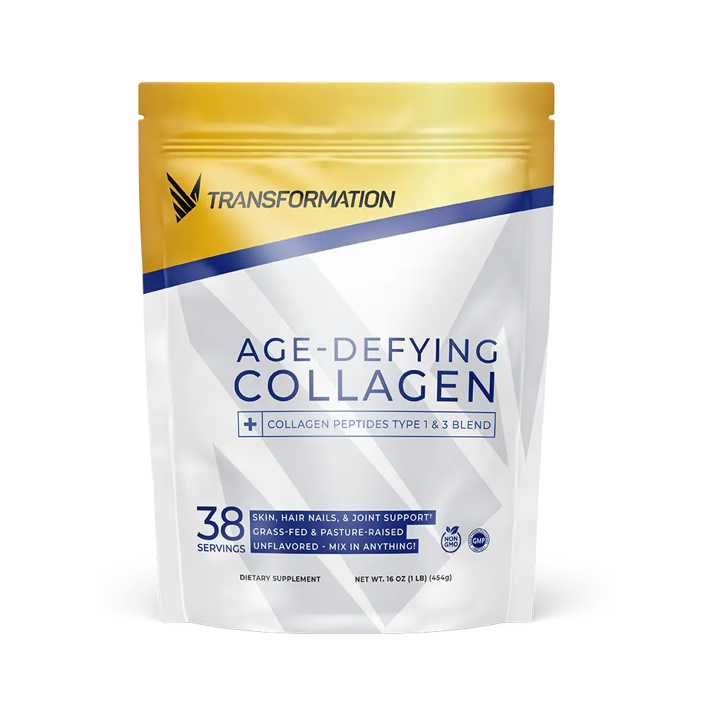 Transformation Age-Defying Collagen Peptides TT1 38g - Collagen Peptides Type 1 & 3 Blend for Skin, Hair, Nails, & Joint Support