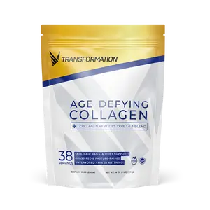 Transformation Age-Defying Collagen Peptides TT1 38g - Collagen Peptides Type 1 & 3 Blend for Skin, Hair, Nails, & Joint Support