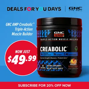 GNC AMP Creabolic (30 Servings)
