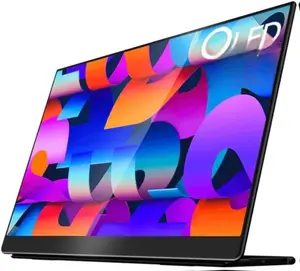 EHOMEWEI Q1/Q5 16" LGQLED IPS 2560 * 1440  Resolution Portable Monitor/Display, 16:10, Type-C Cable Connection Second External Screen Laptop, Office/Gaming Monitor for Laptop, PC, Gaming Consoles.