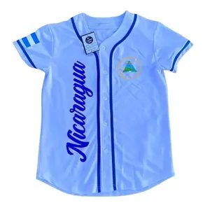 Nicaragua Baseball Jersey for Men and Women - Unisex