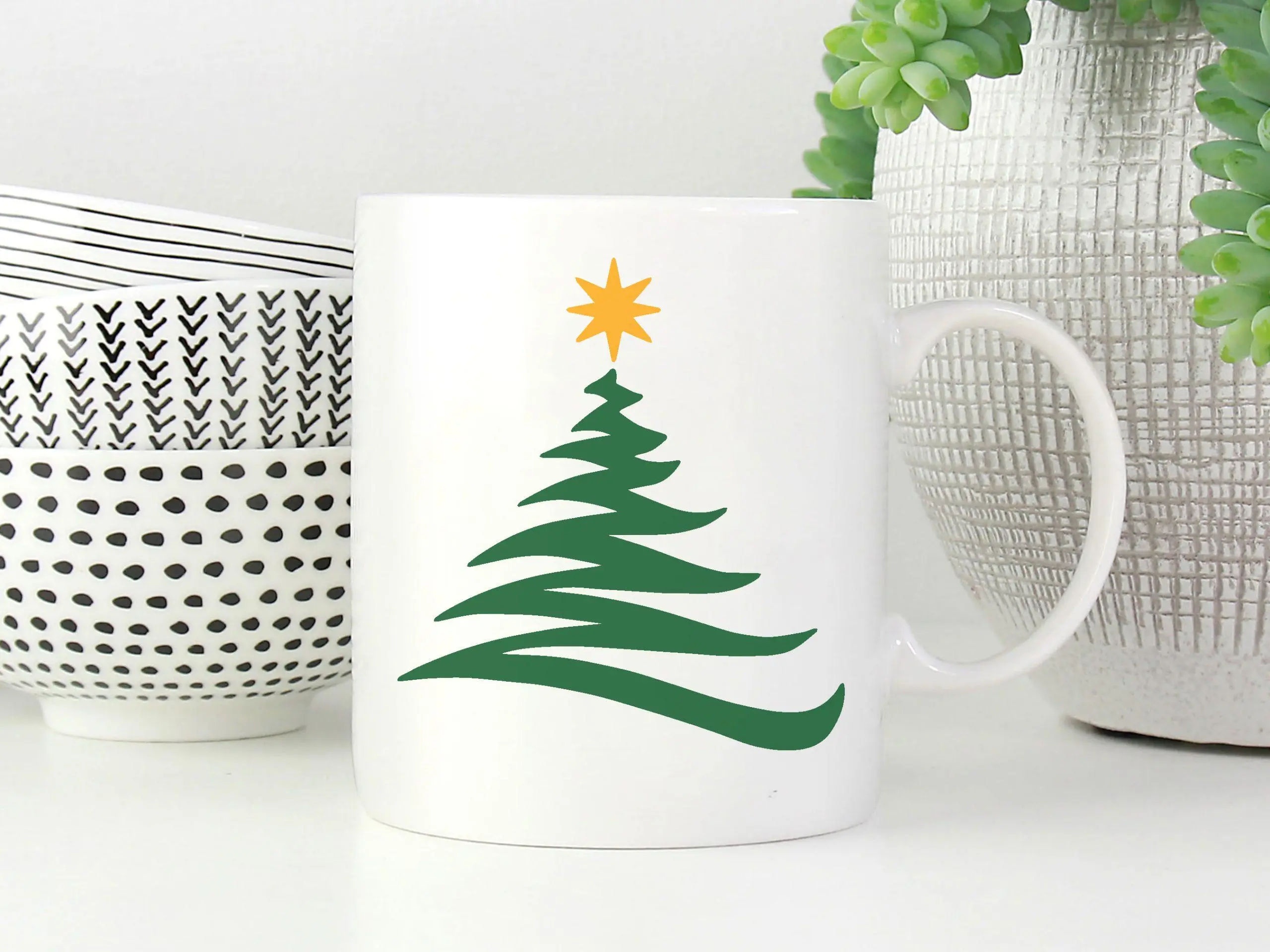 Christmas Tree Stencil - Art and Wall Stencil