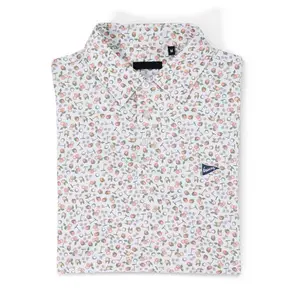 Georgia Peach Polo Breezy Polo Funny Golf Shirts, Wicking Stretch Performance Fabric, Masters Golf Tournament Shirt 2026 PGA Performance Outdoors Shirt Printed, Master Golf Polo, Gift for Men