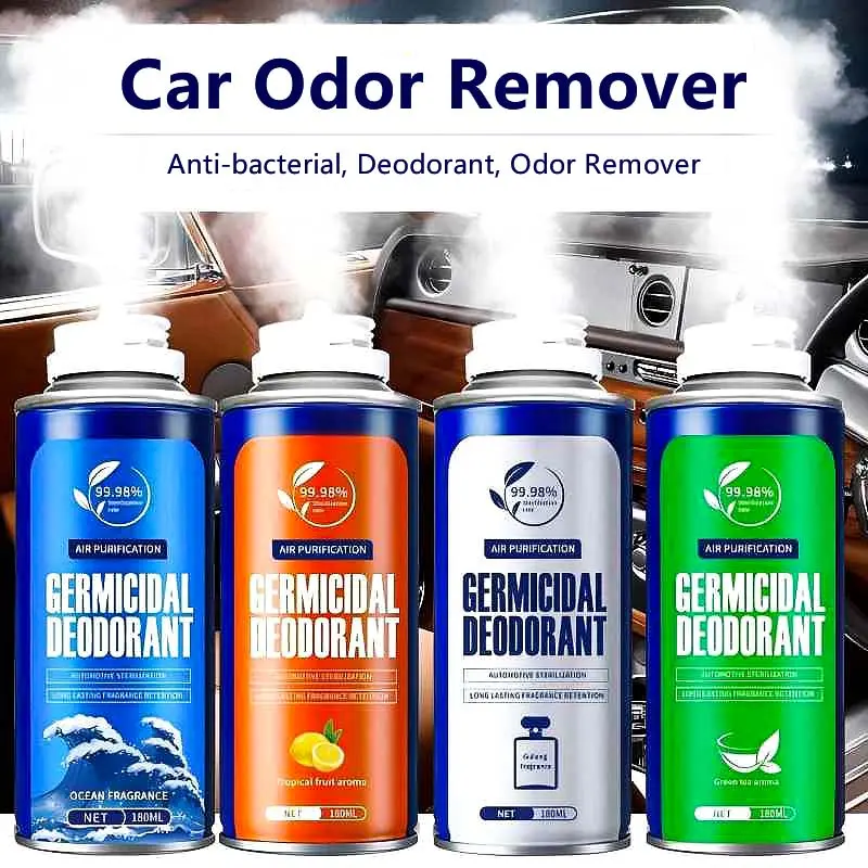 【FaddishDeal】Quick deodorizer , for car air vents and rooms. Portable handheld bottle. Multi-flavor deodorizer with long-lasting fragrance.(180ml)