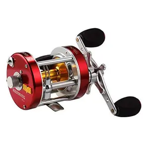 KastKing Rover Round Baitcasting Reel, Perfect Conventional Reel for Catfish, Salmon/Steelhead, Striper Bass and Inshore Saltwater Fishing - No.1 Highest Rated Conventional Reel, Reinforced Metal Body