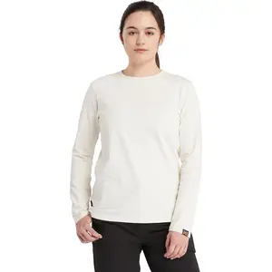Timberland PRO Women's Core Long Sleeve T-Shirt, Vintage White