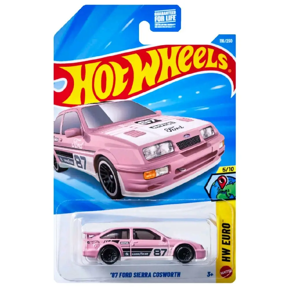2026 Hot Wheels Authentic '87 Ford Sierra Cosworth Diecast Car Model, Collector Must-Have
