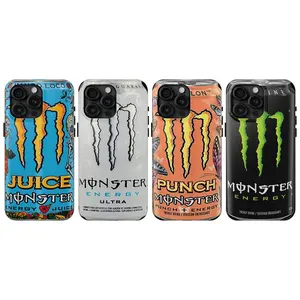 Monster Phone Case for iPhone 11, 12, 13, 14, 15, 16, White