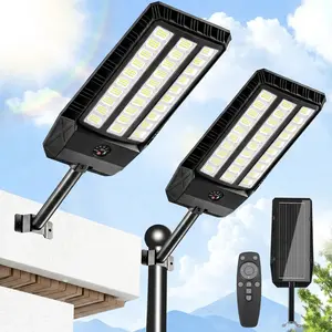 Solar Security Light Motion Sensor Dusk to Dawn Super Bright LED Solar Powered Waterproof Home Security Outdoor Wall Light Easy Install No Wiring Garage Backyard Patio Garden Driveway Fence Porch Walkway