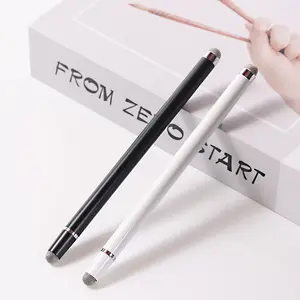 2-in-1 Telescopic Touch Screen Pen Passive Stylus Pen for Mobile Phones and Tablets Universal for Students Note-taking Drawing Stylus Pen