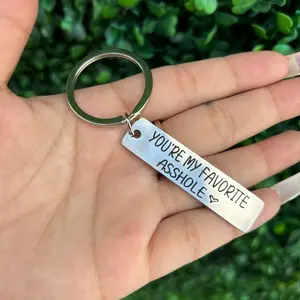 You’re My Favorite Person Keychain - Perfect gift for family, friends, boyfriend or girlfriend perfect gift beaded keychains motel keychain decorative key fun keychains funny keychain Drive Safe