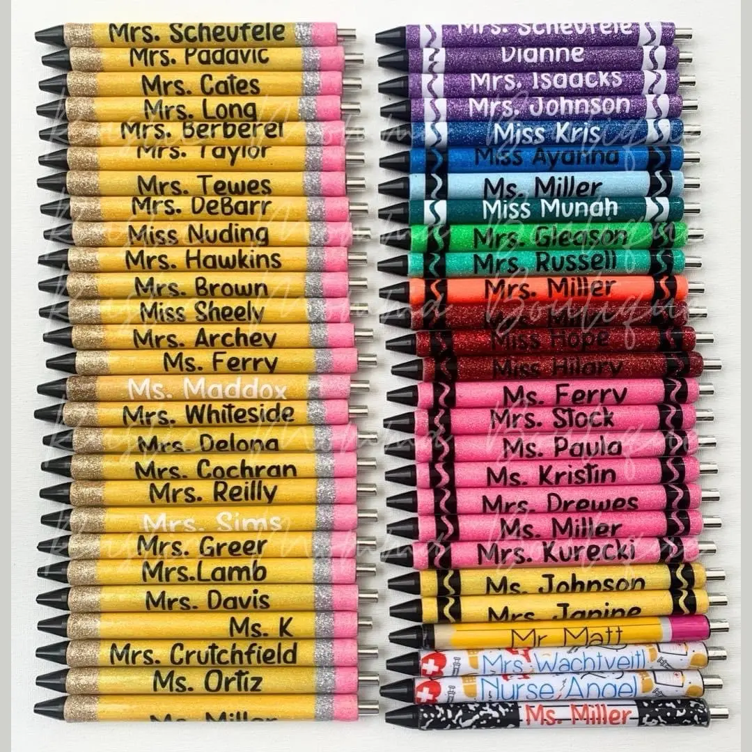 Pencil Glitter Pen