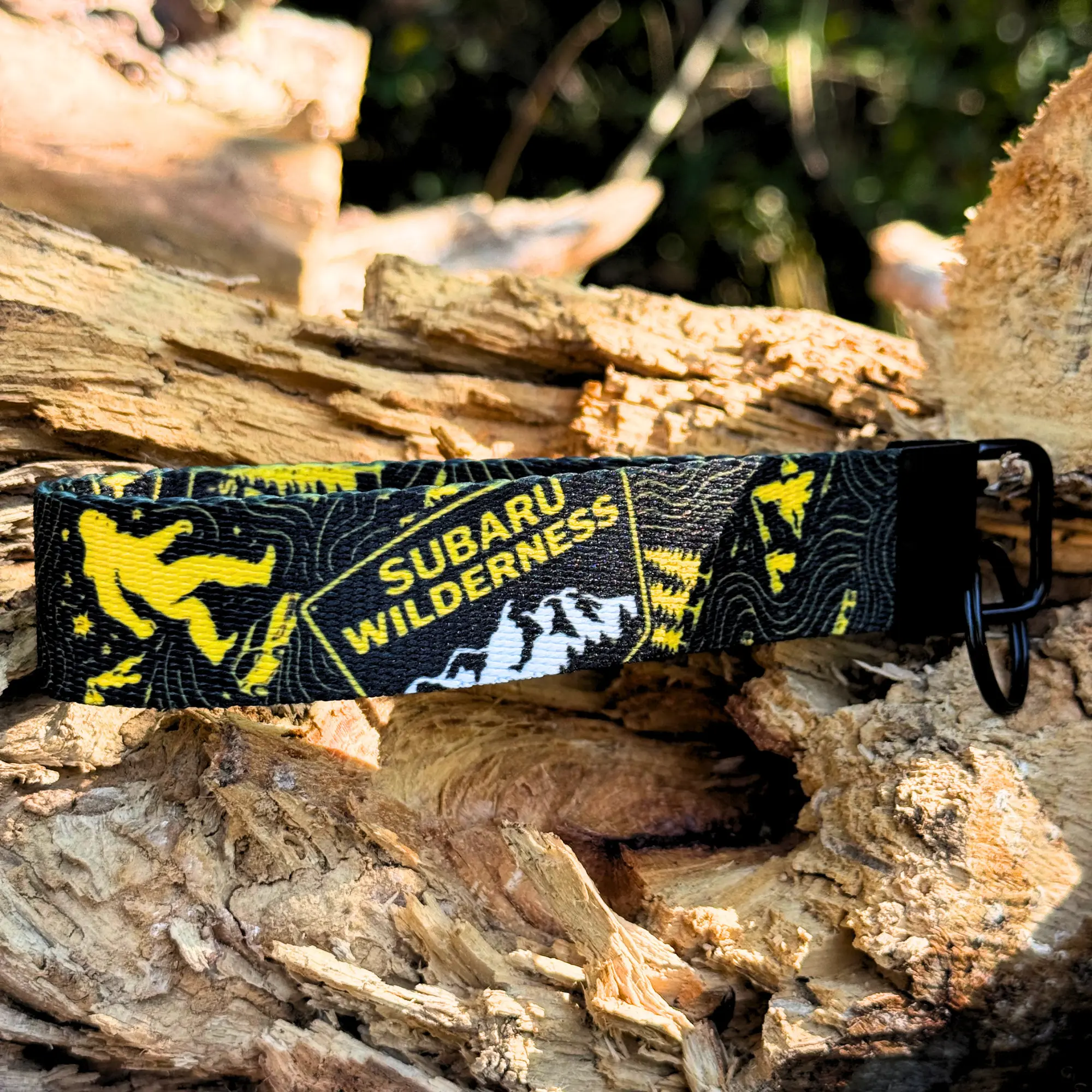 Subaru Wilderness Lanyard Keychain | Forester Outback Crosstrek Wilderness Wristlet Key Strap