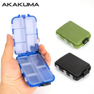 1pc Durable Portable Fishing Tackle Box with Multiple Compartments for Easy Organization And Storage of Lures, Hooks, And Rigs