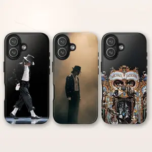 Michael Jackson Phone Case Music Cover for iPhone 17Pro, 16, 15, 14, 13, 12, 11, Samsung S26, S25, S24, S23, A16, A35, A55, Pixel 10, 9, 8