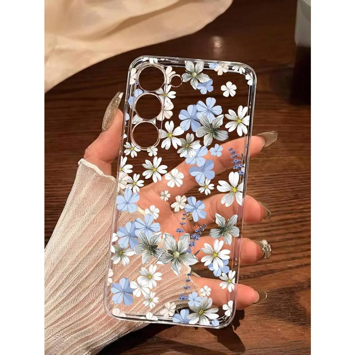 A stylish colorful floral soft phone case, compatible with iPhone 17/16/15/14/13/12/11/X/XS/XSMAX/XR/17E/7P/8P. Can be given as a holiday gift to friends, family, or yourself., Flower, Cover, Accessories, Smartphone