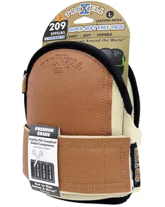 TROXELL USA - Large Beige Super-Soft Kneepads