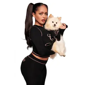 BLARE BEST FRIEND DOG HOODIE - BLACK