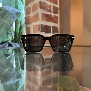 Pre-owned DIOR DiorBlackSuit S3I 10P0 Black Acetate Square Sunglasses