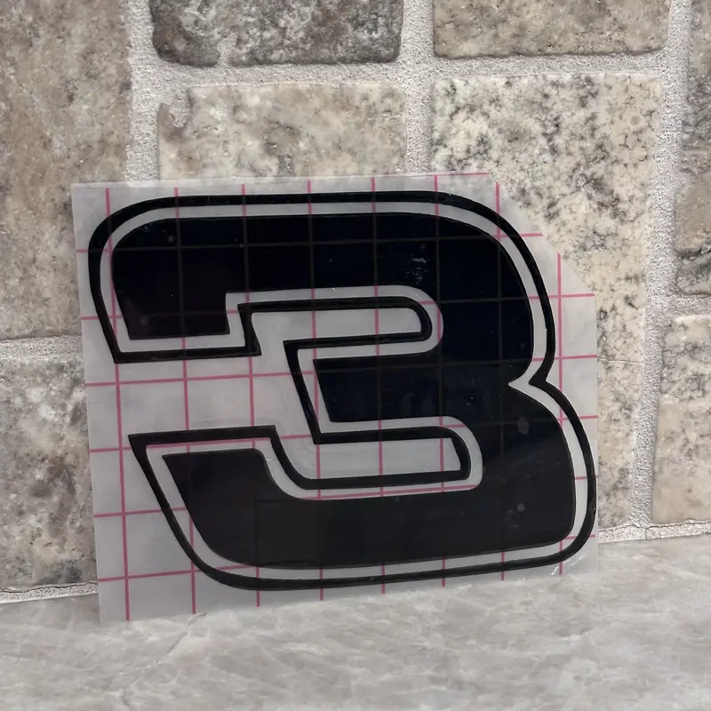Dale #3 Decal