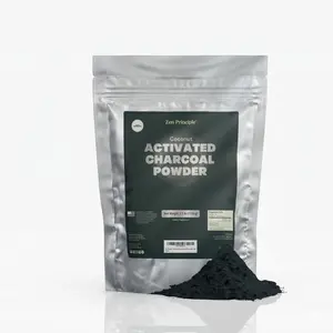 Coconut Activated Charcoal Powder, Edible supplement, Oral Whitening - Kosher, Food Grade, Made in USA