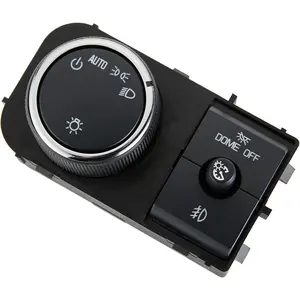 KDO Headlight Dimmer Switch fits for 2007-2014 Chevy Avalanche Silverado Suburban Tahoe,for GMC Sierra Yukon XL, Fog Light Switch Dome Headlamp Switch Assembly.Replaces#25858705 15096895 15926099