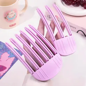 2-Piece Set High Volume Root Lift Comb Hair Clips, Volumizing Hair Clip, Hair Volumizer Clip, Hairpin, No-Mark Front Bangs Styling Tool, Hair Styling Tools, Lightweight Portable Beauty Accessory for Dynamic Hairstyle, Daily Use & Salons