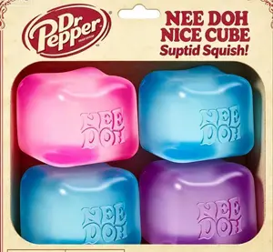 needoh Nice Berg - Giant  Nice Cube - Sensory Squeeze Toy with a Super Solid Squish (Pack of 1)