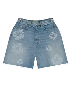 Denim Tears Laser Wreath Denim Short Blue