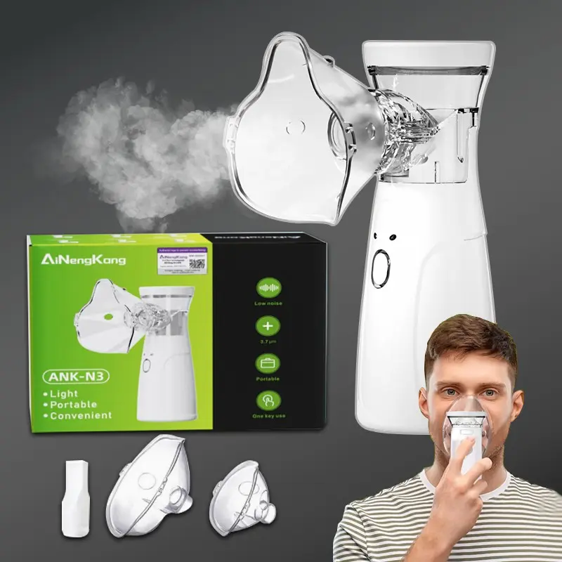 Portable Mini Handheld Humidifier Air Purifier, Home Travel Humidifier, Travel Humidifier for Hotel Room, USB Humidifier, USB Powered Humidifier, Ideal Gift for Men and Women, Plastic Material, Power Consumption 5w/1a, Model Xinghao Ank-N3