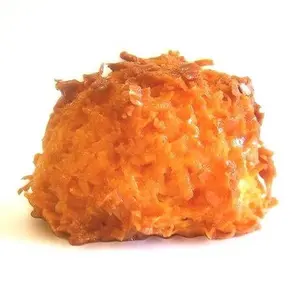 Plain Cocada shaved and baked coconut candy Plain Cocada shaved and baked coconut candy