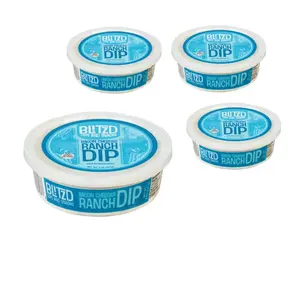 Blitzd Bacon Cheddar Ranch Dip, 8 oz, 4 Pack