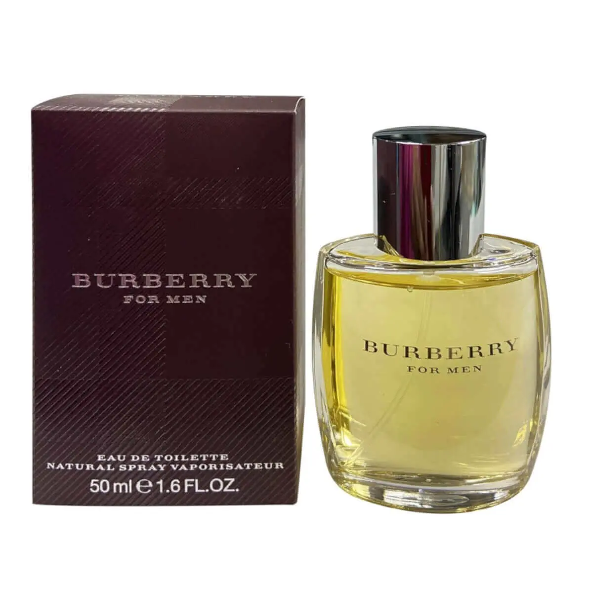 BURBERRY Men's Aromatic Bergamot Eau de Toilette - Men's Fragrance with Minty Fresh Notes, Sandalwood, Citrus-Woody Scent, 1.6 fl oz, Edt Spray, Signature Scent, Mossy Woody Depth, Single Bottle, Modern Versatile Fragrance, Spray Bottle