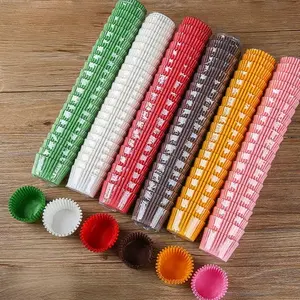 500pcs Muffin Cupcake Holders, Odorless Disposable Baking Cups, Greaseproof Paper Baking Molds for Baking Needs, Baking Supplies