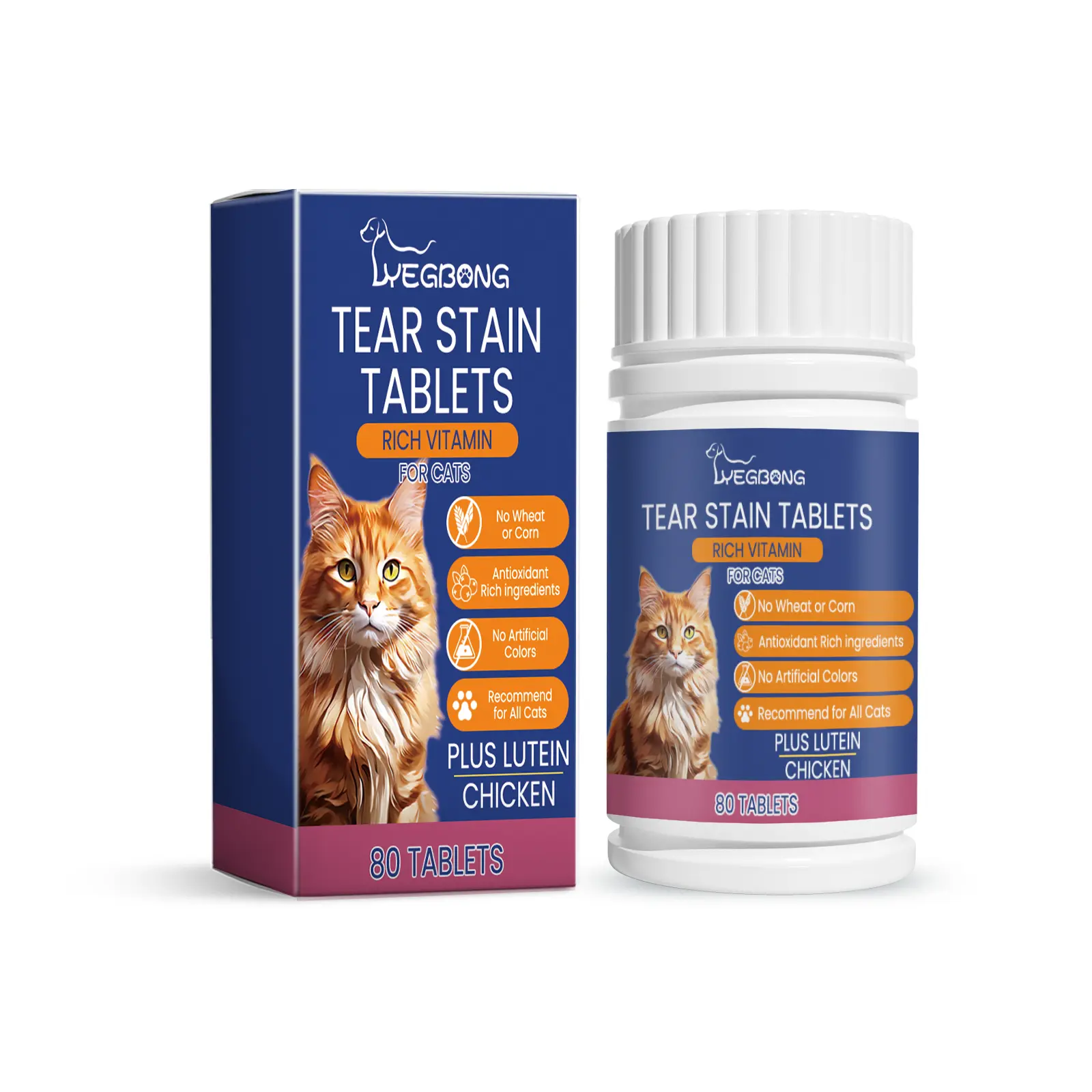 Cat Vitamin Bites for Overall Health Support, Cat Multivitamin with Mineral, Improve Eating Indiscriminately, Biting Indiscriminately, PICA daily cat vitamins cat immune support