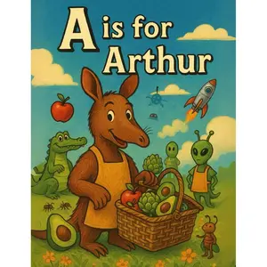 A Is For Arthur: An Amazing Adventure Through The Letter A Paperback – April 28, 2025