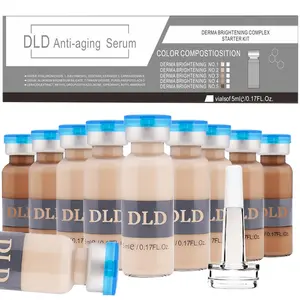 Microneedle Skin Treatment Set, & Pigmentation Care, 10 Bottles, Essential Liquid Formulation for Youthful Complexion