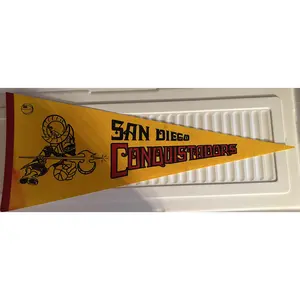 The San Diego Conquistadors Pennant ABA Basketball