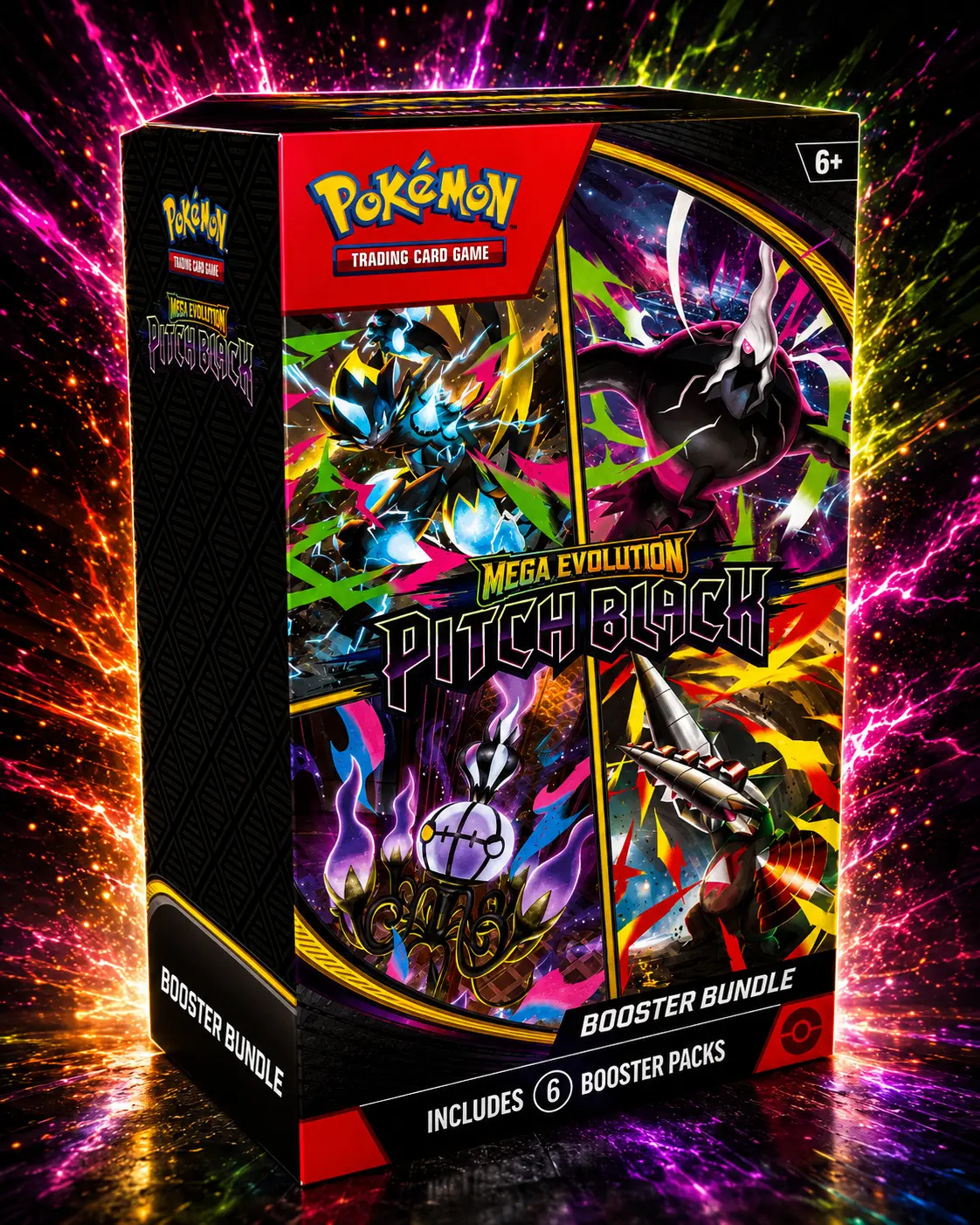 Pokémon Trading Card Game: Mega Evolution Pitch Black Booster Bundle