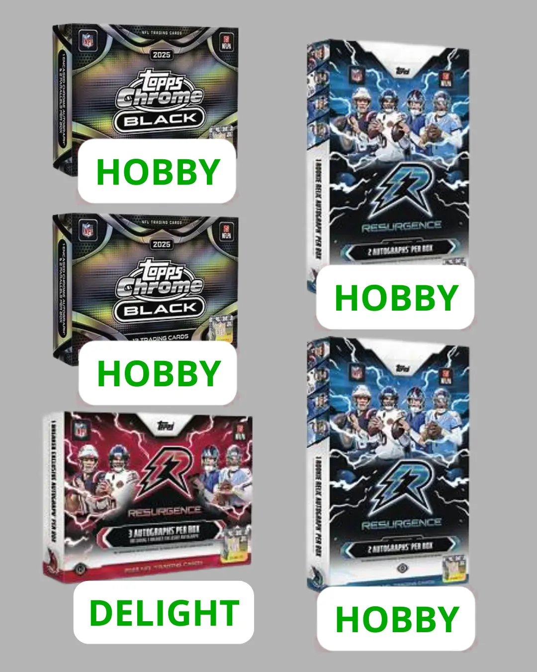 (5) BOX 2025 TOPPS FOOTBALL MIXER PICK YOUR TEAM BREAK