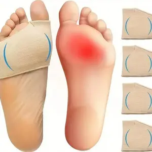 Breathable Ball-of-Foot Cushions, 1 Pair Anti-slip Metatarsal Pads, Anti-blister Forefoot Protectors, Comfortable Half-size Insole Guards, Footwear