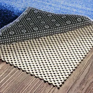 Slim Profile Multi-Size PVC Base Area Rug Pad, Anti-Slip Indoor Floor Carpet Underlay, Strong Gripper [Fall Deals]