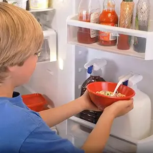 Arthink No Spill Drink Dispenser Hands Free Milk Juice Water Pump Perfect for Kids Elderly Easy Use Fridge Bottle